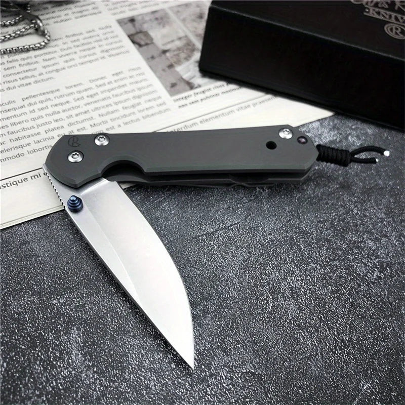 Chris Reeve Folding Pocket Knife Outdoor EDC Hunting Survival Knives Camping Fishing Durable Hand Tool with Clip