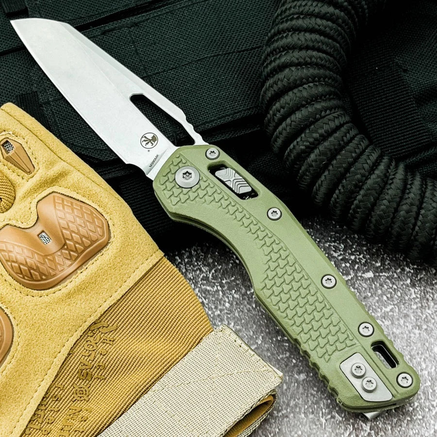 MSI-1 High Hardness Pocket Knife with 440c Blade Nylon Fiber Handle High Hardness Sharp Outdoor Camping Foldable Portable Knife