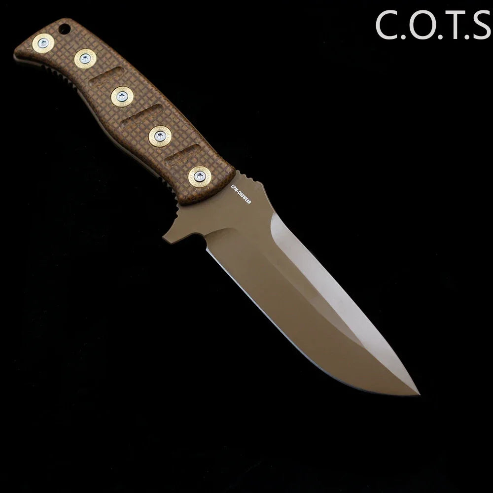 BM 375 Shane Sibert Adamas Fixed Blade Knife Micarta Handle Sheath Outdoor Camping Hunting Pocket EDC Tool Knife