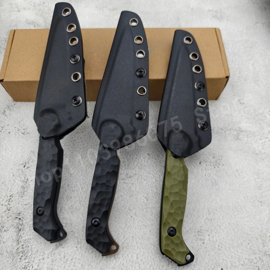 TO//OR Field Rescue Knife 7Cr13Mov Blade and Nylon Fiber Handle Suitable for Outdoor Camping Daily Emergency Carrying Men's Gift