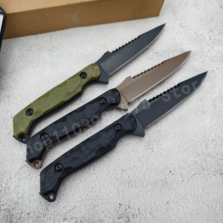 TO//OR Field Rescue Knife 7Cr13Mov Blade and Nylon Fiber Handle Suitable for Outdoor Camping Daily Emergency Carrying Men's Gift