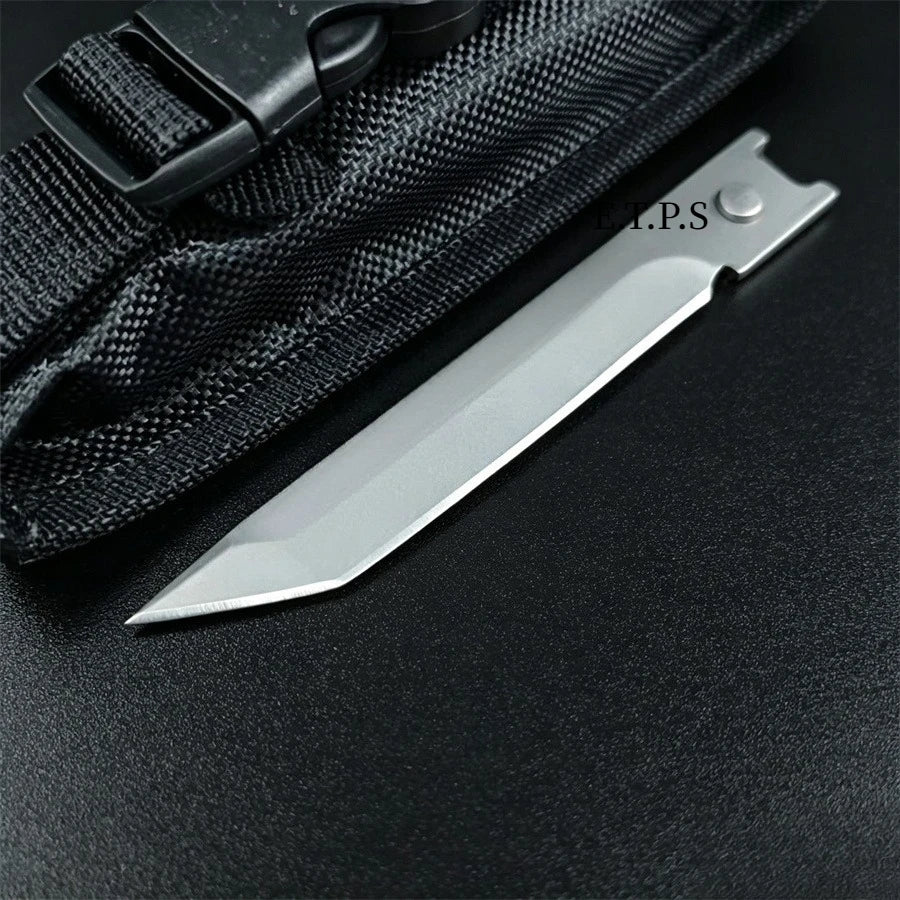 Green Mic Hunter Pocket Folding EDC Knife 440C Steel Blade Zinc Alloy Handles Outdoor Camping Survival Multi-purpose Tools