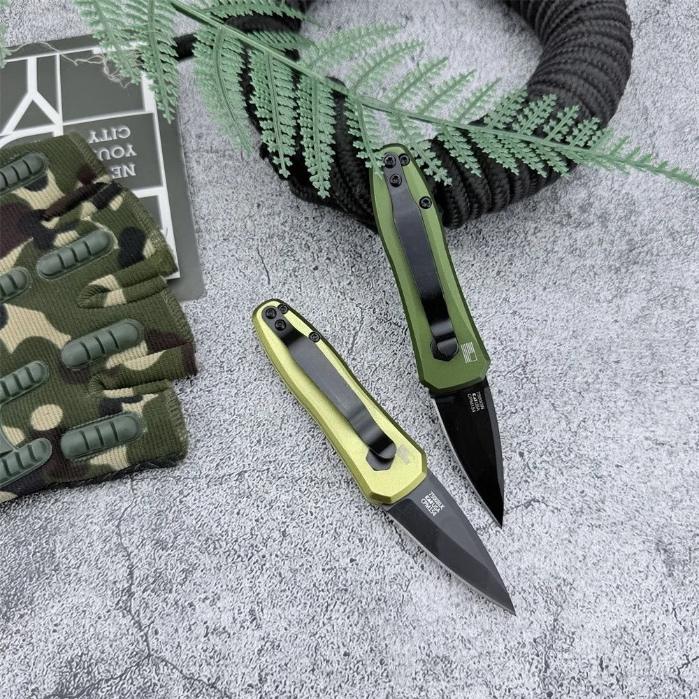 Portable Folding Knife Everyday Hiking Travel 8Cr13MoV Blade Aluminum Alloy Handle Outdoor Camping Hiking Mountaineering Tool