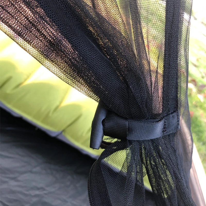 Kamperbox MT380 Moisture Proof Camping Tent B3 Micro Mesh Single Person Tent Glass Fiber Pole PU Polyester Bottom Outdoor Tent