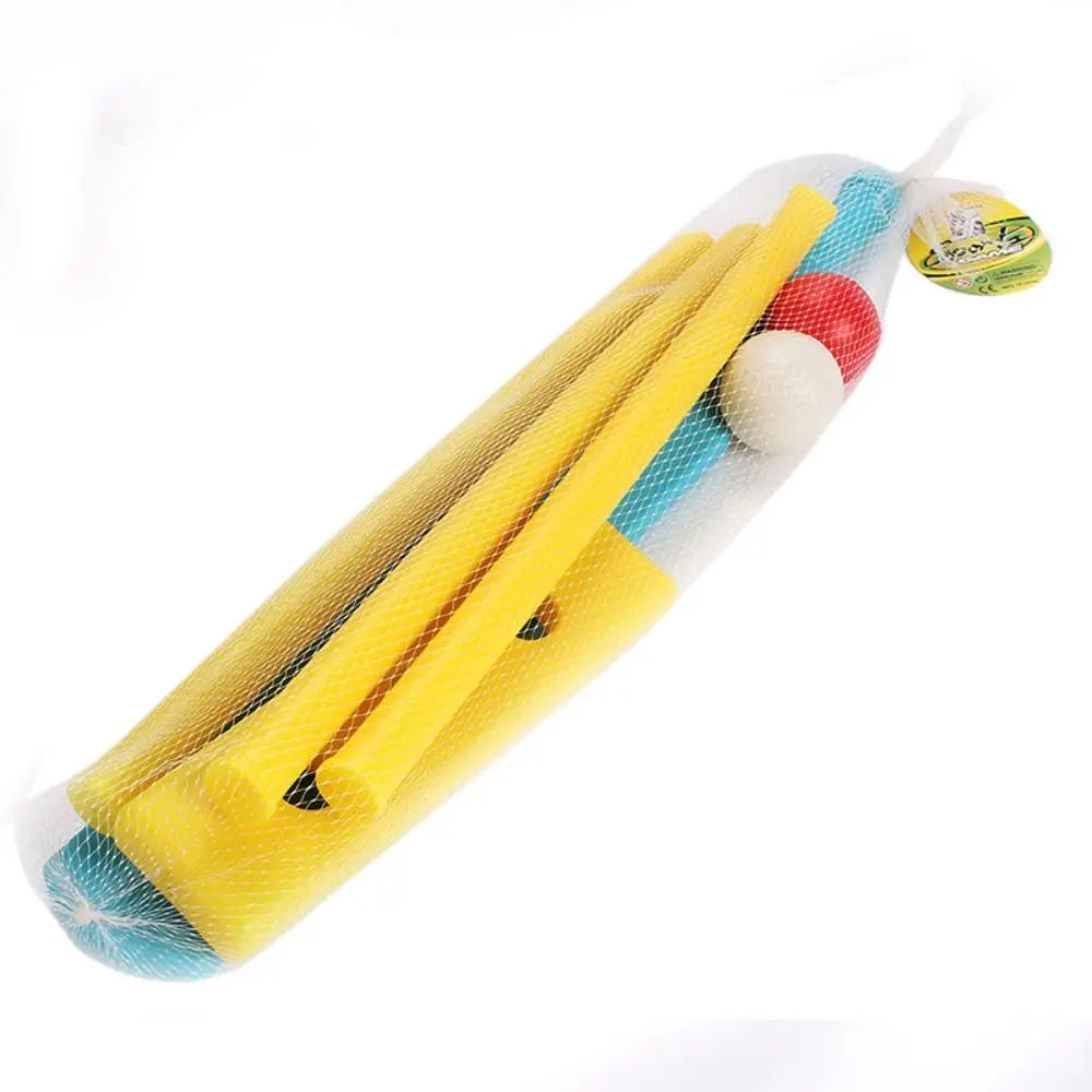 Garden Yard Parent-child Interation Exercise Croquet Paddles Hard Board Kids Cricket Set Beach Games