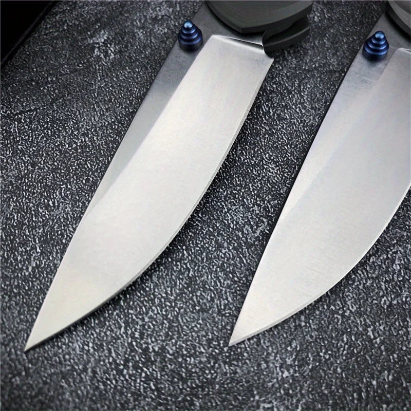 Chris Reeve Folding Pocket Knife Outdoor EDC Hunting Survival Knives Camping Fishing Durable Hand Tool with Clip