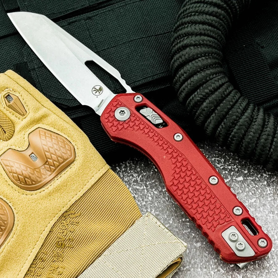 MSI-1 High Hardness Pocket Knife with 440c Blade Nylon Fiber Handle High Hardness Sharp Outdoor Camping Foldable Portable Knife