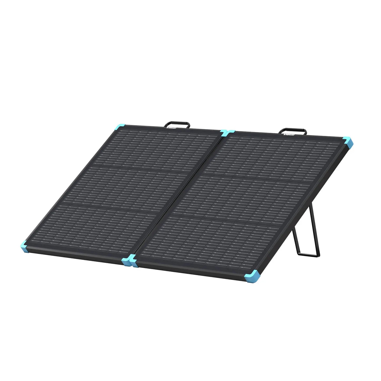 Renogy 100W Portable Solar Panel Suitcase, 25% Efficient N-Type Foldable Solar Charger with Kickstands for Power Stations, RV Camping & Off-Grid Backup