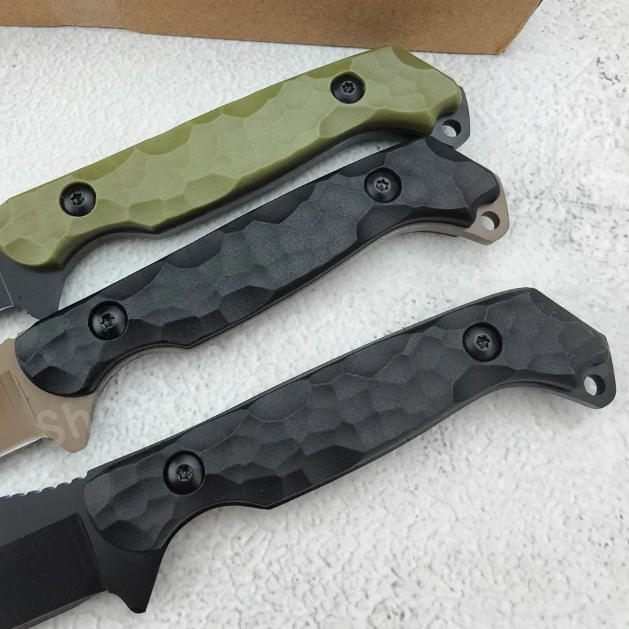 TO//OR Field Rescue Knife 7Cr13Mov Blade and Nylon Fiber Handle Suitable for Outdoor Camping Daily Emergency Carrying Men's Gift