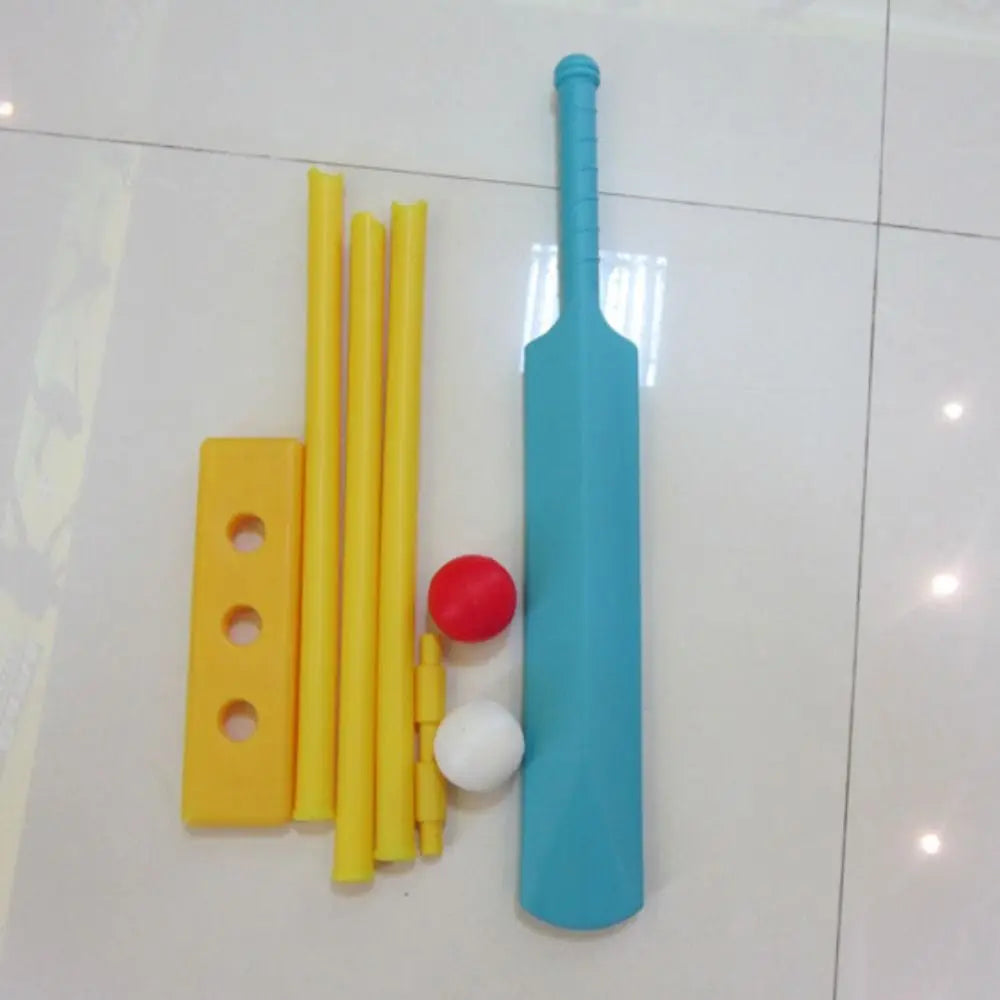 Garden Yard Parent-child Interation Exercise Croquet Paddles Hard Board Kids Cricket Set Beach Games