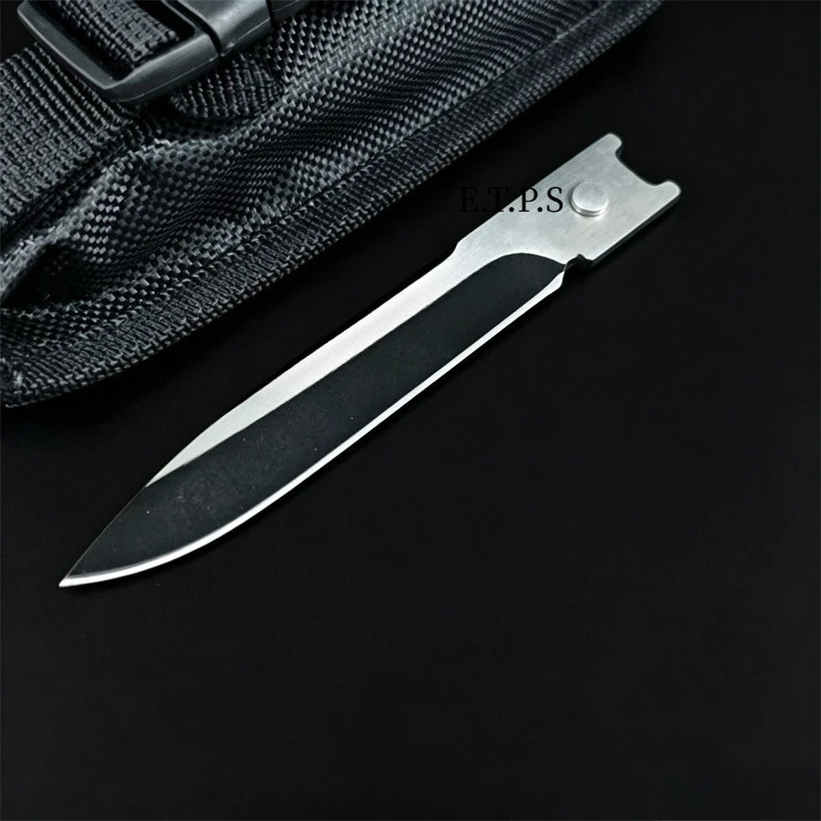 Green Mic Hunter Pocket Folding EDC Knife 440C Steel Blade Zinc Alloy Handles Outdoor Camping Survival Multi-purpose Tools