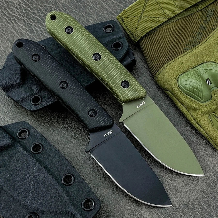 Pacaya Straight Knife Hunting Knife Outdoor Knife Craft Knife Camping Equipment Knife with Sheath Gifts for Men