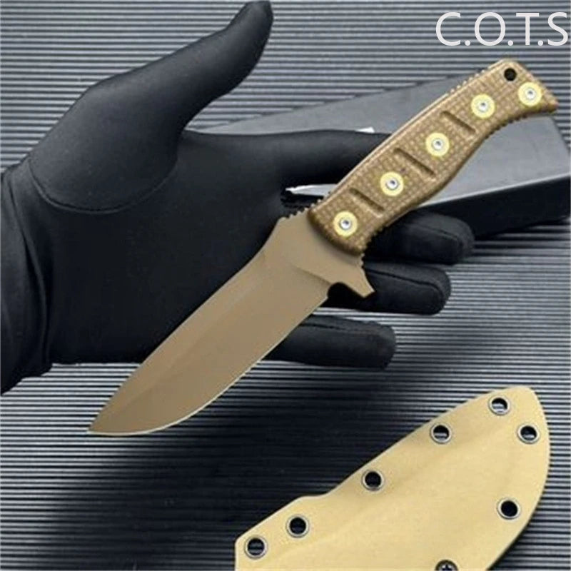 BM 375 Shane Sibert Adamas Fixed Blade Knife Micarta Handle Sheath Outdoor Camping Hunting Pocket EDC Tool Knife