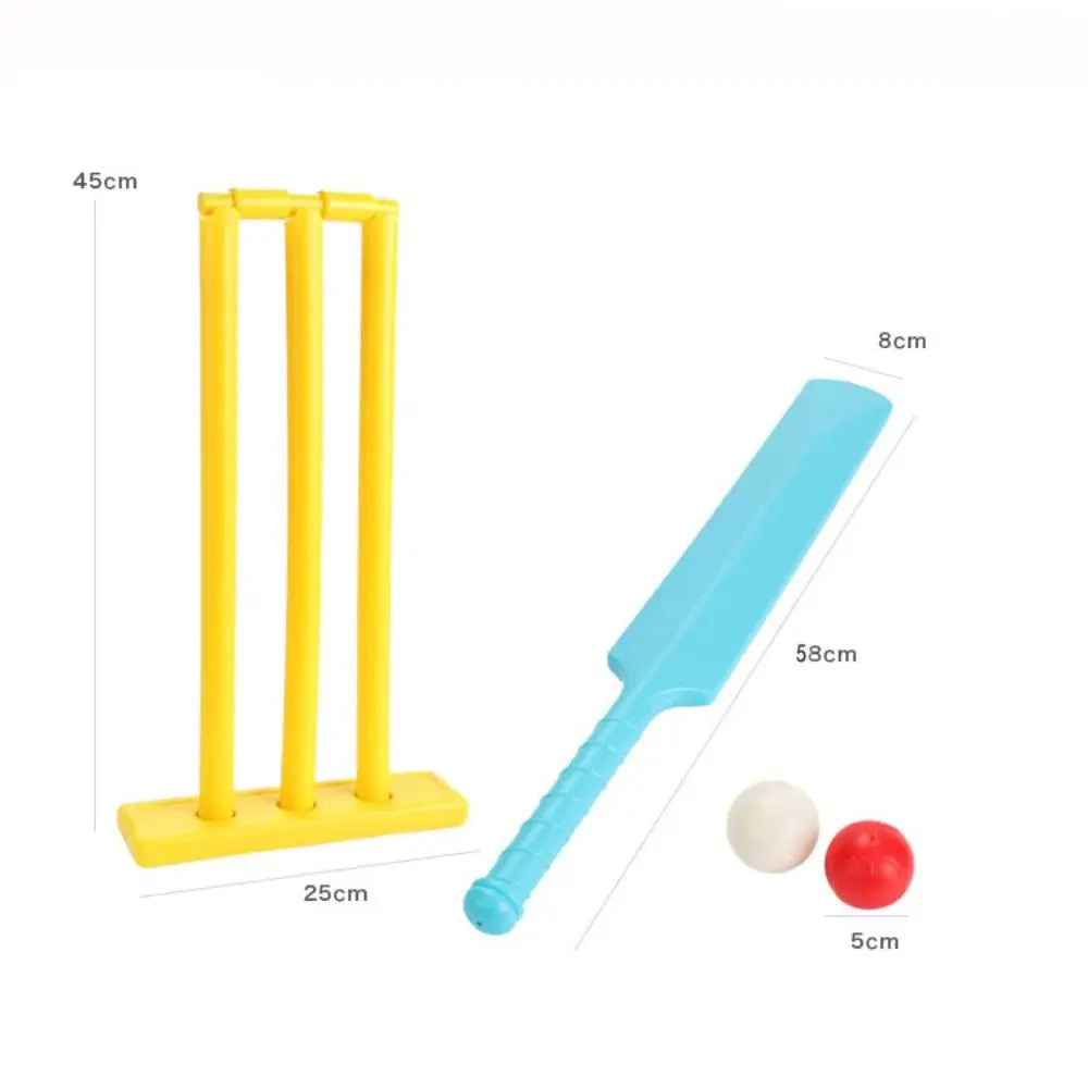 Garden Yard Parent-child Interation Exercise Croquet Paddles Hard Board Kids Cricket Set Beach Games