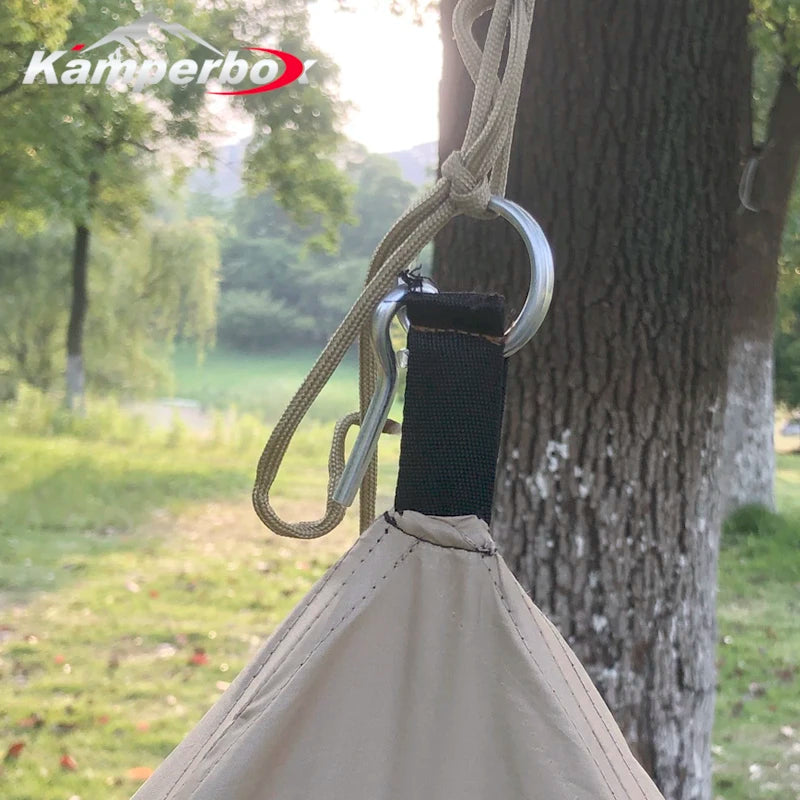 Kamperbox MT380 Moisture Proof Camping Tent B3 Micro Mesh Single Person Tent Glass Fiber Pole PU Polyester Bottom Outdoor Tent