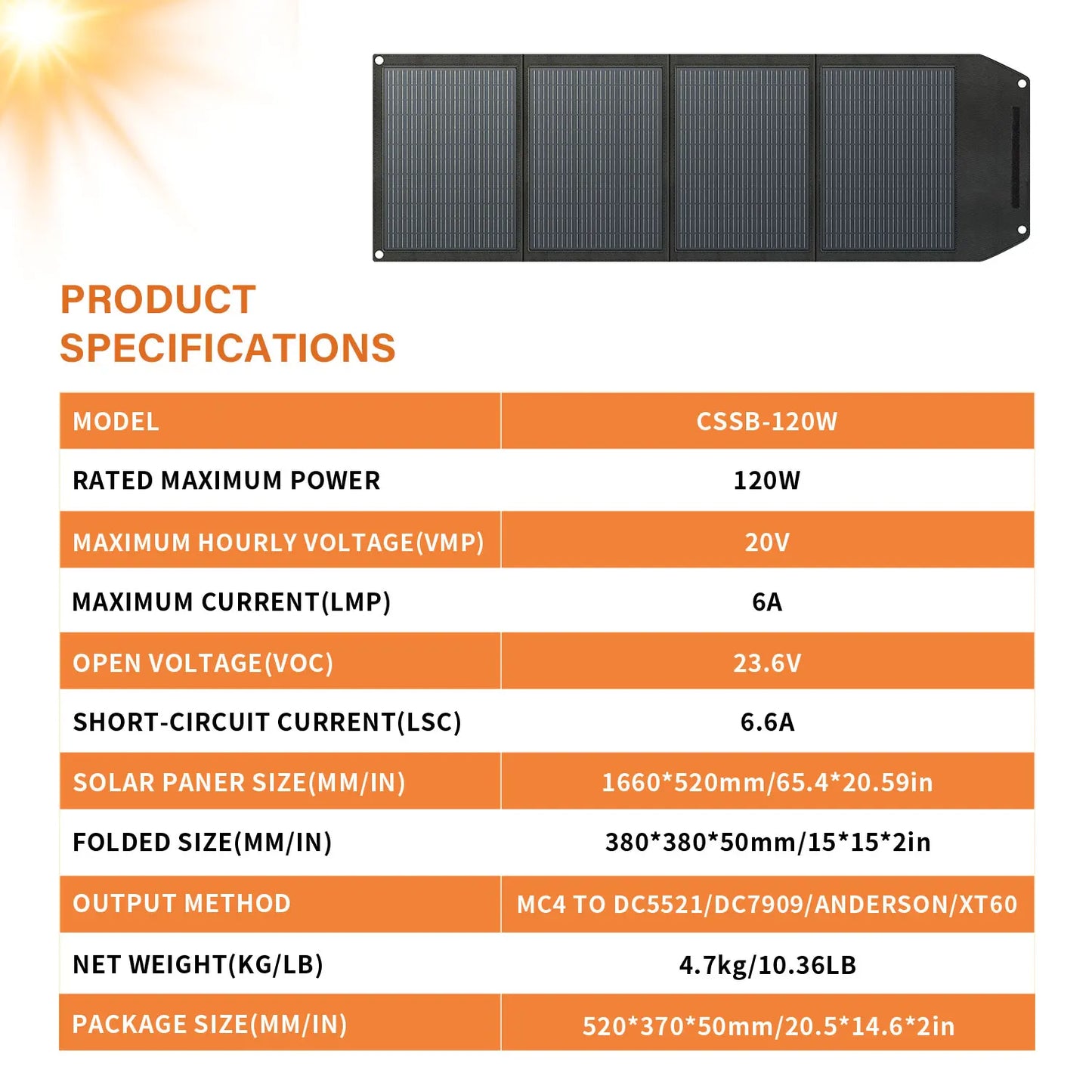 LVYUAN Foldable Solar Panel 120W 200W 300W 400W Portable Solar Charger with Monocrystalline Cells MC4 Connector High Efficiency Solar Panel for Portable Power Station RV Camping Outdoor Off Grid Battery Charging