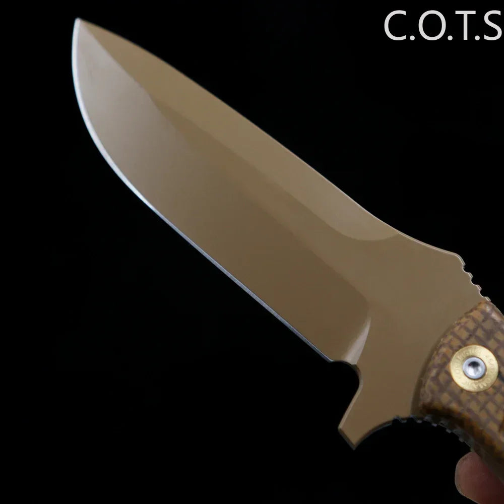 BM 375 Shane Sibert Adamas Fixed Blade Knife Micarta Handle Sheath Outdoor Camping Hunting Pocket EDC Tool Knife